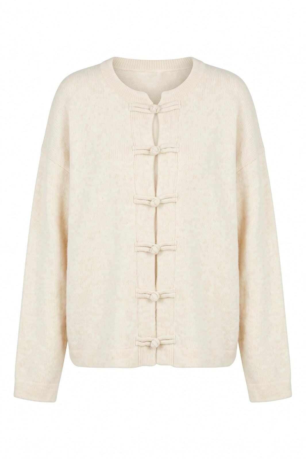 A-Bee - Elsie 3132 - Cream (9502) Cardigans 