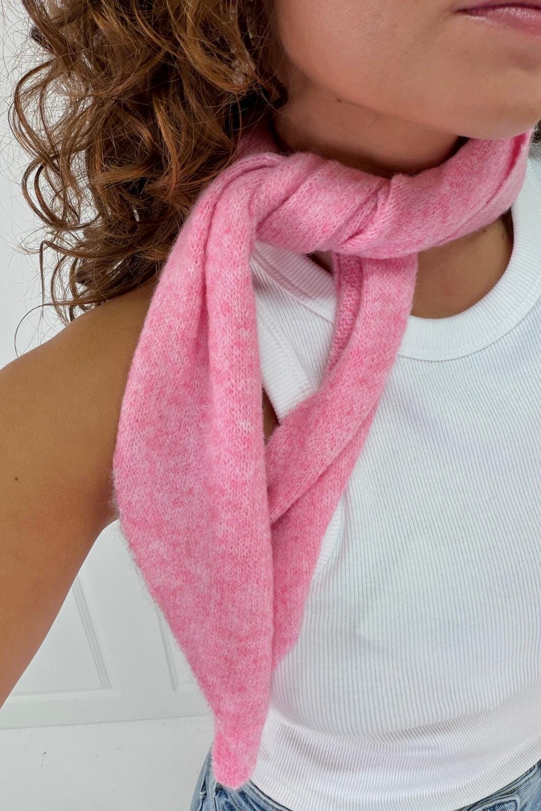 A-bee - Noelia Scarf - Pink Tørklæder 