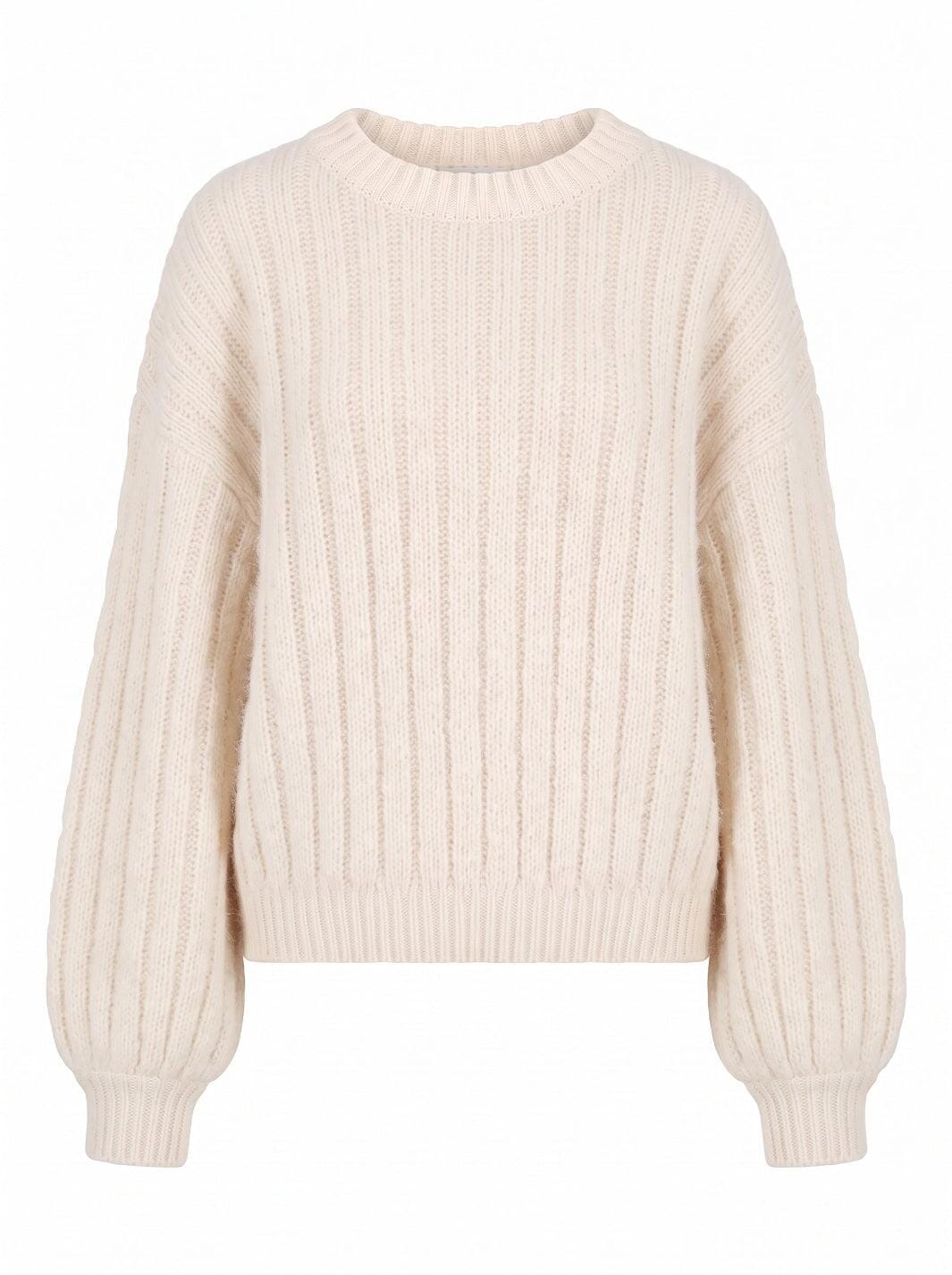 A-Bee - Riley Wm308 - Cream Strikbluser 