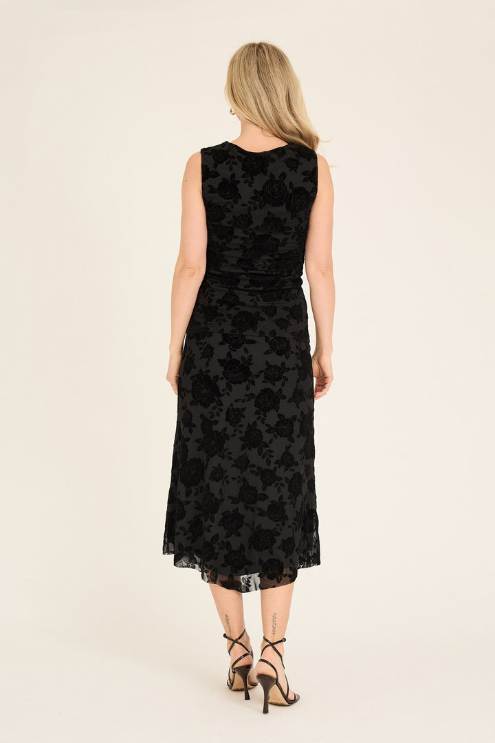 A-View - Claudine Top AV7002 - 999 - Black Toppe 