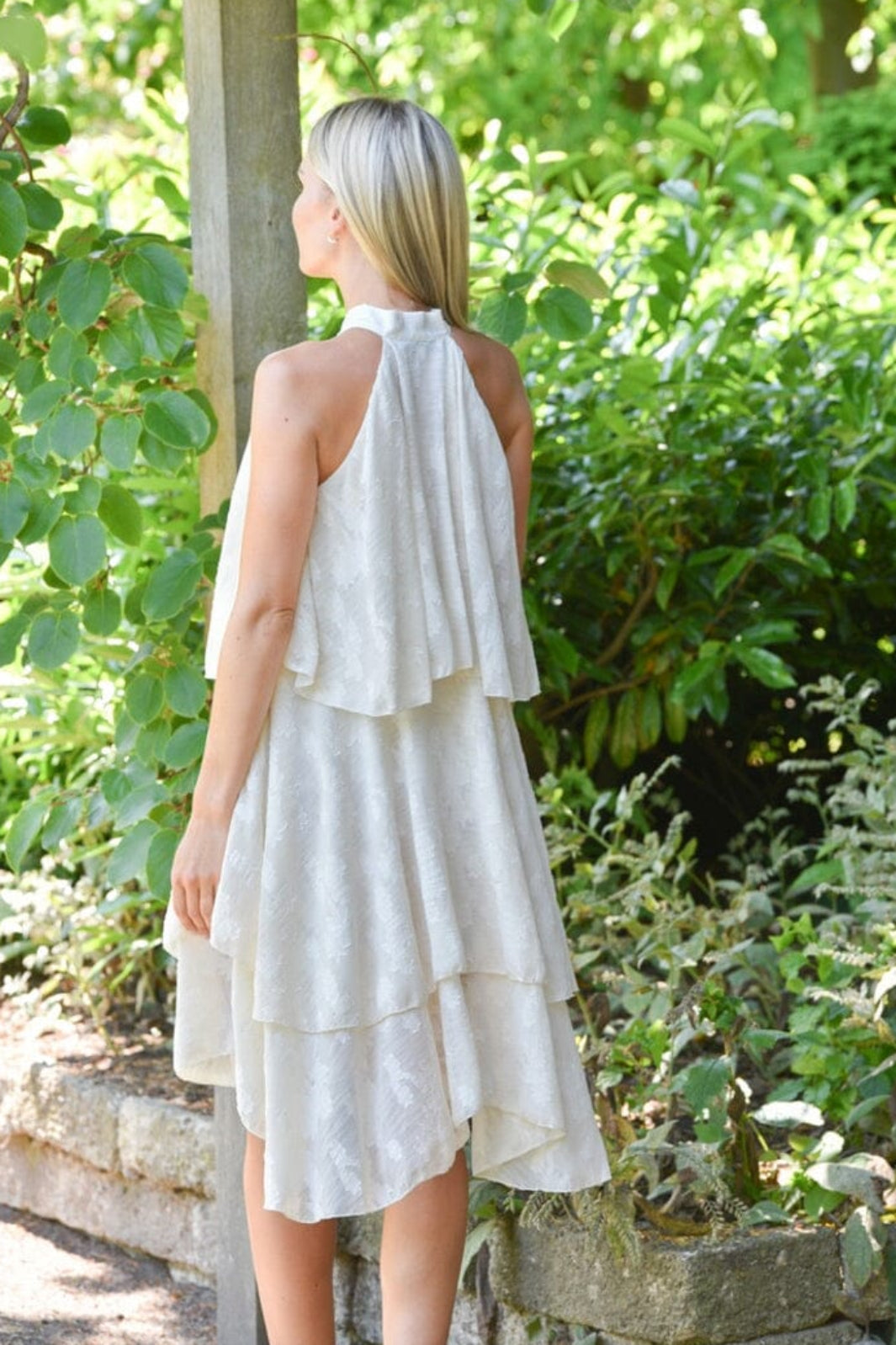 A-View - Demia Dress AV8048 - 003 - Light Sand