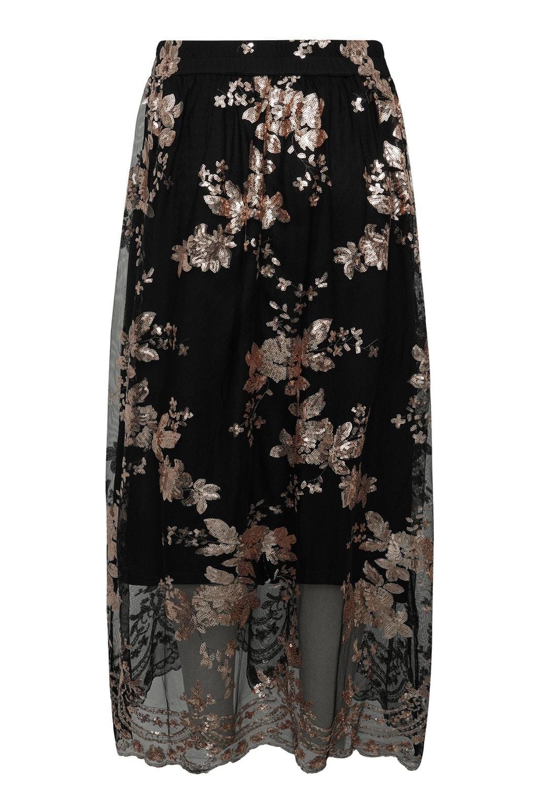 A-View - Estelle Skirt AV6094 - 307 - Rose Gold Nederdele 