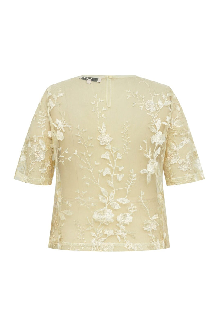 A-View - Fuschia Blouse AV4881 - 069 - Pale Yellow