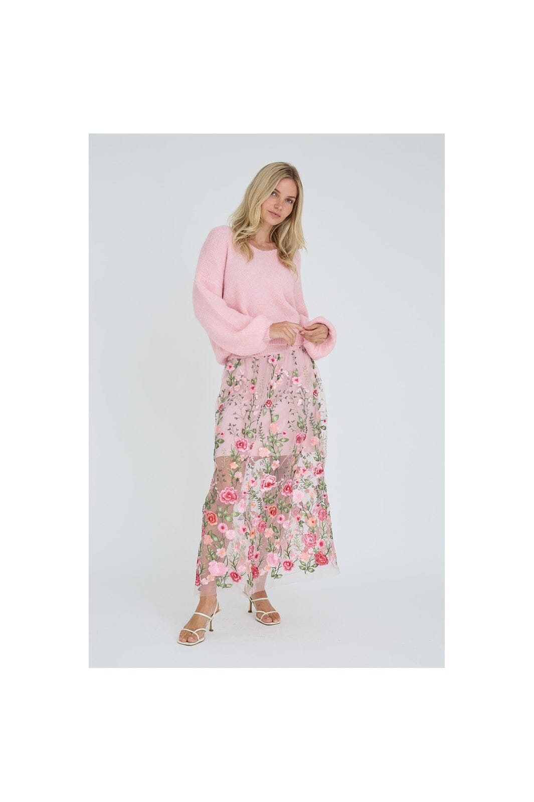 A-View - Fuschia Skirt AV4624 - 255 - Rose/Red