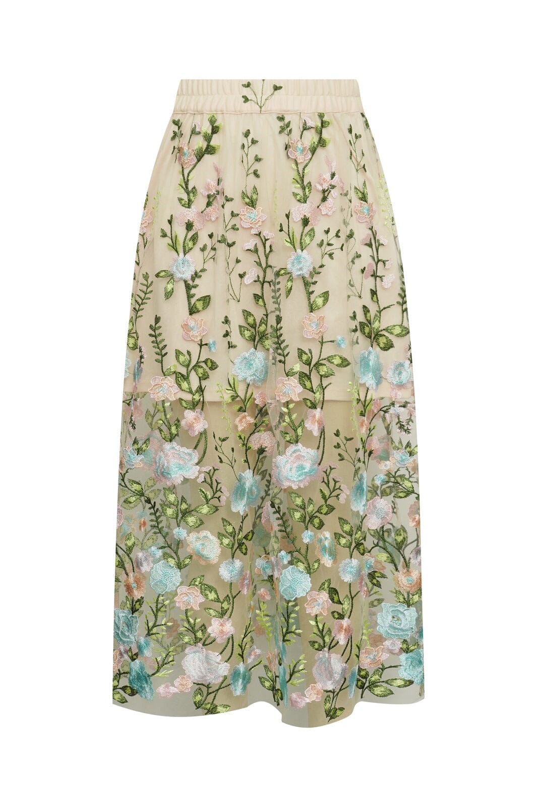 A-View - Fuschia Skirt AV4624 - 260 - Rose/Blue