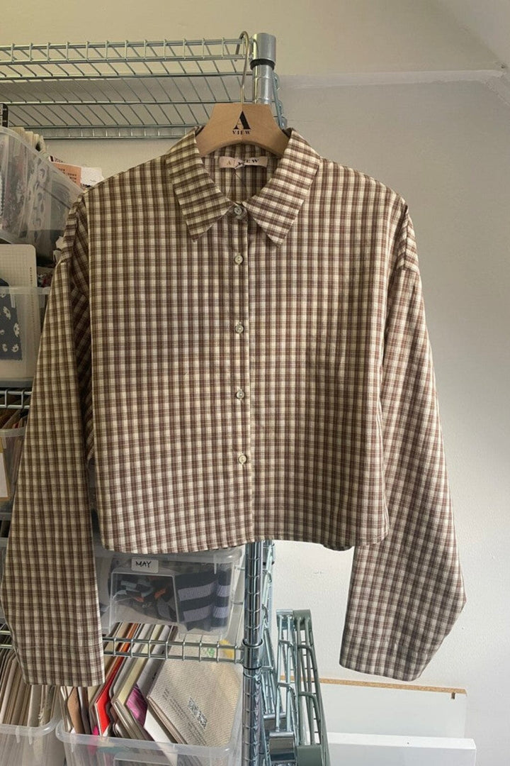 A-View - Sanni AV6682 - 117 - Brown Skjorter 