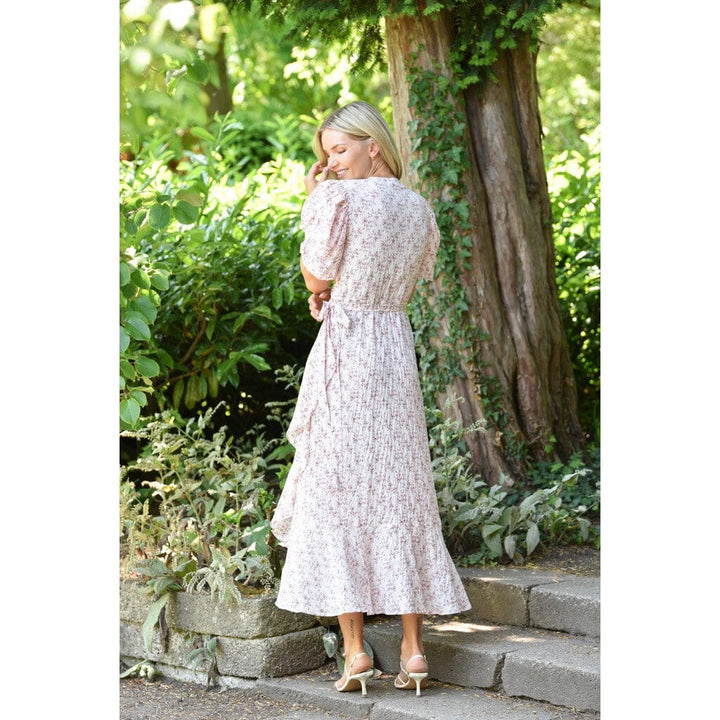 A-View - Sinda Print Dress AV5097 - 258 - Rose/Pink Kjoler 