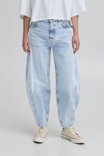 Ball - Bacavi Curved Jeans 50405101 - 204625 - Light Blue Denim Jeans 