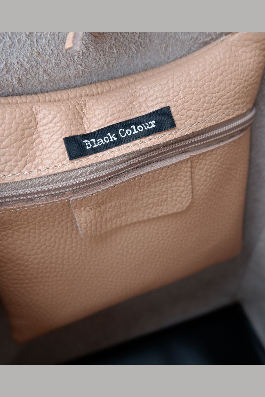 Black Colour - Bcchristy Leather Totebag 9374 - Blush Rose