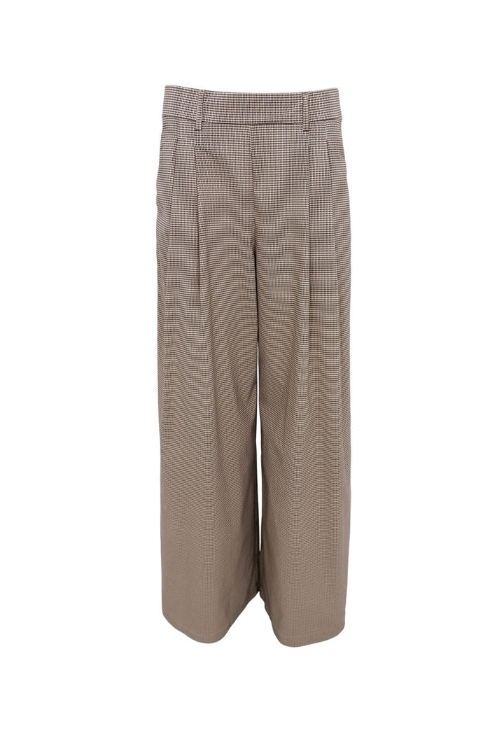 Black Colour - Bcdavina Art Wideleg Pant 41052 - Brown