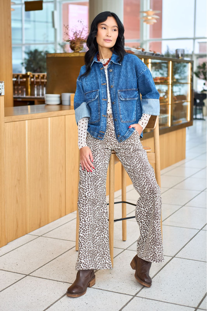 Black Colour - Bcember Box Stretch Pant 41112 - Blond Deer