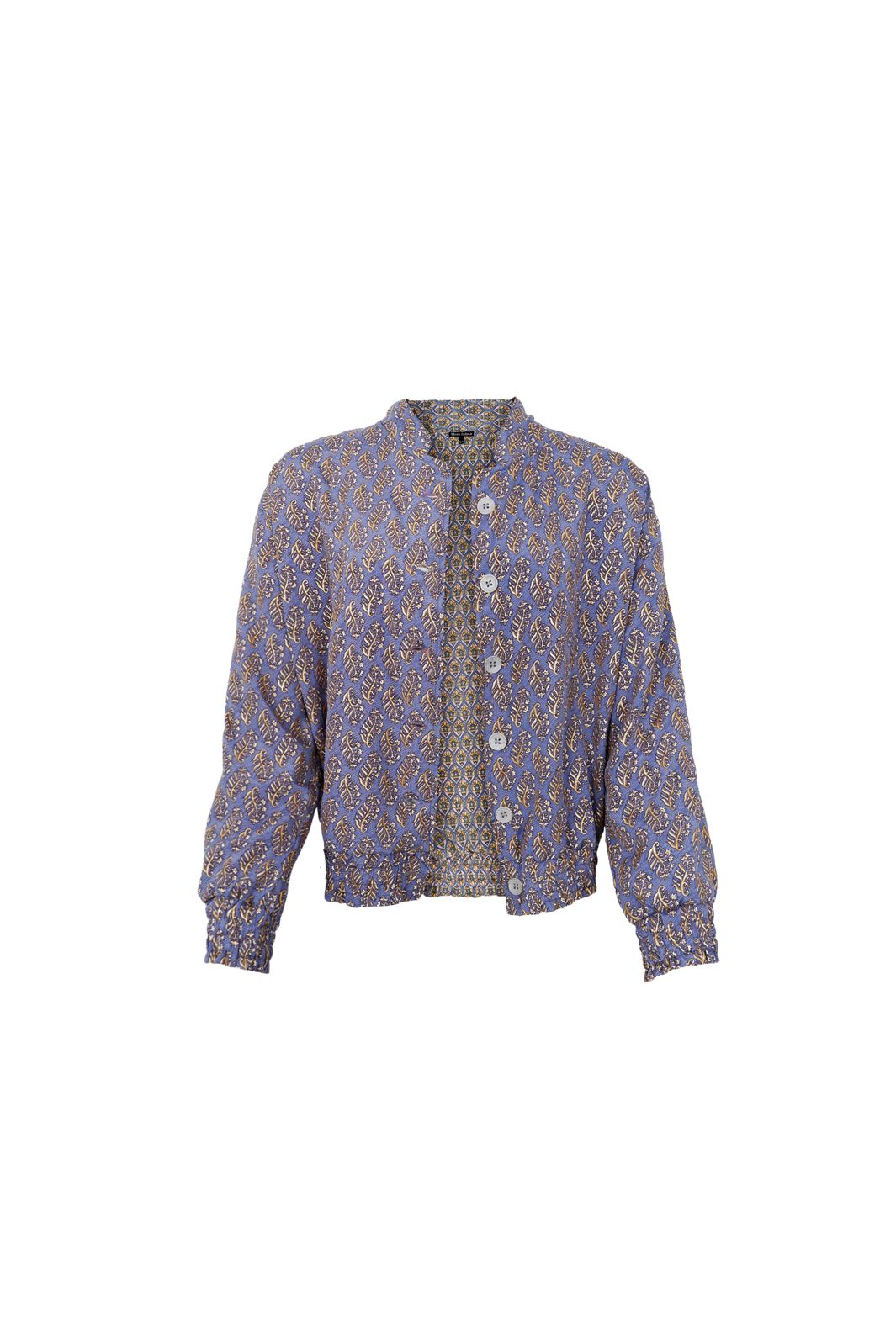 Black Colour - Bcluna Reversible Bomber Jacket 39235 - Blue Mist