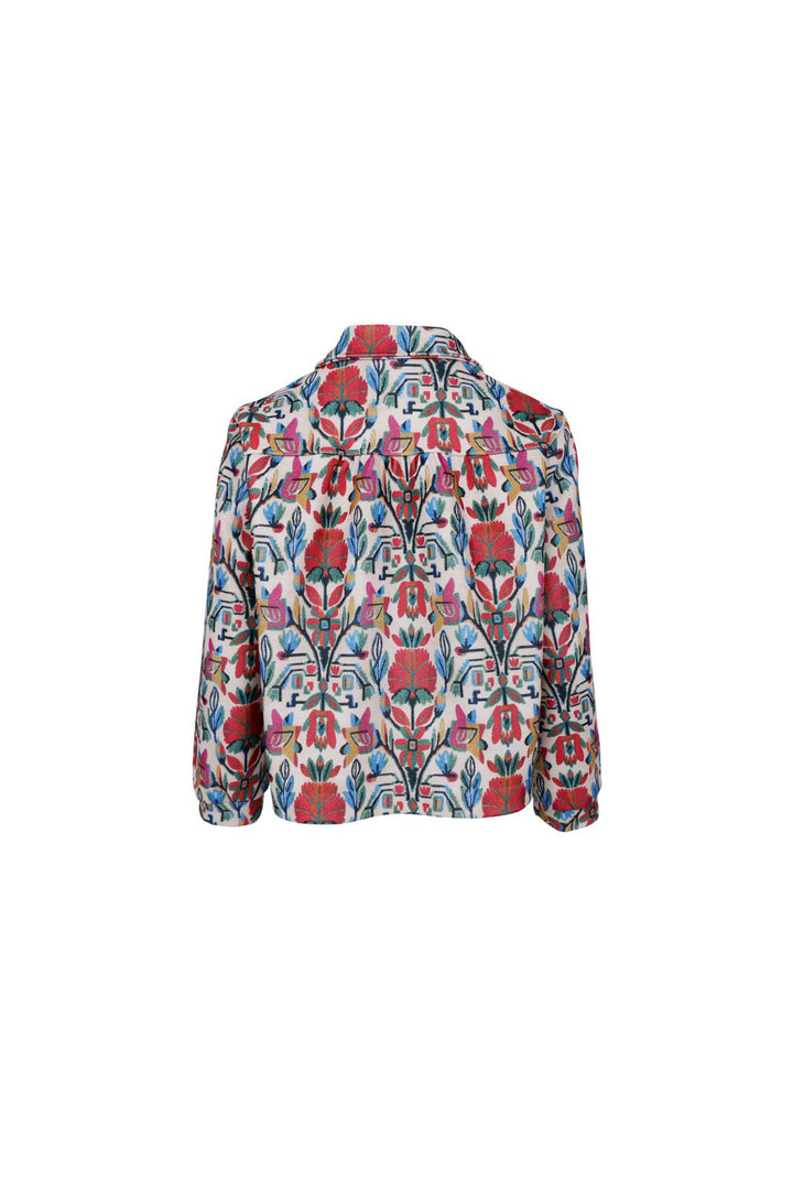 Black Colour - Bcpanama Jacket 41084 - Botanic Red