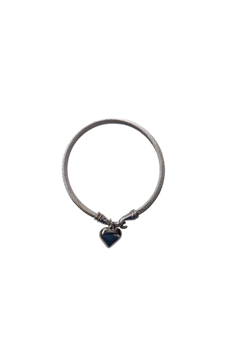 Black Colour - Bctayla Bracelet 4431 - Silver Coloured