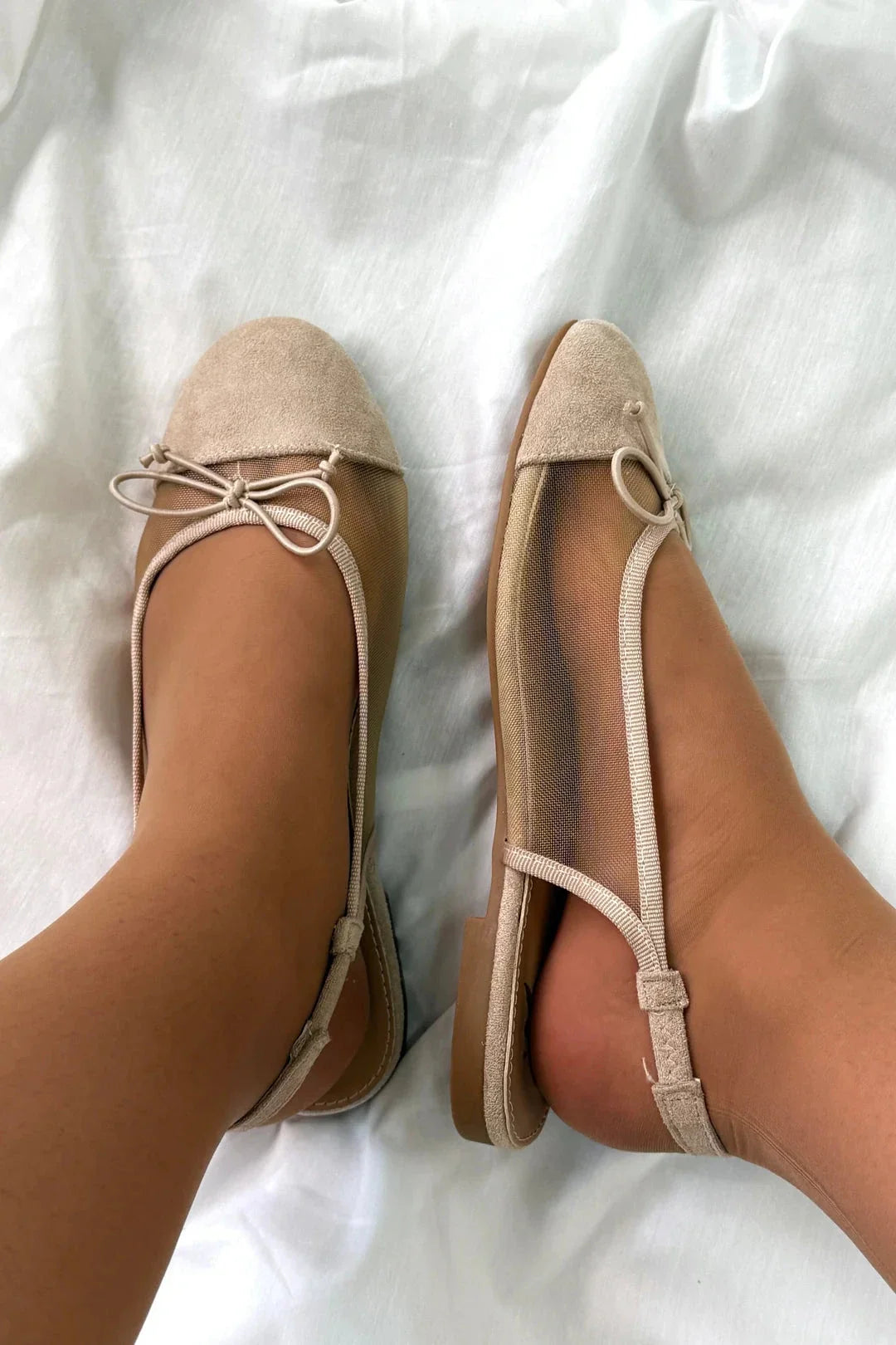 Bloom - Eleanor Ballerinaer - Taupe Ballerinaer 