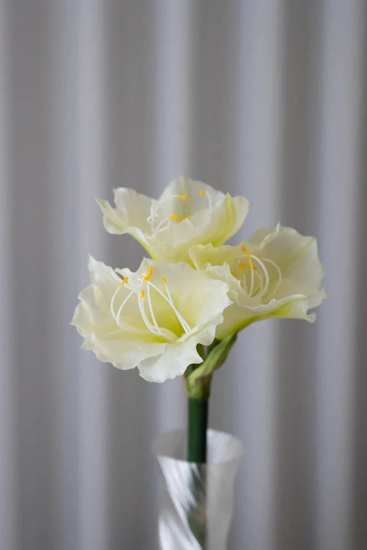 Bloom Objects - Artificial Amaryllis - White 02-434 - White Dekoration 