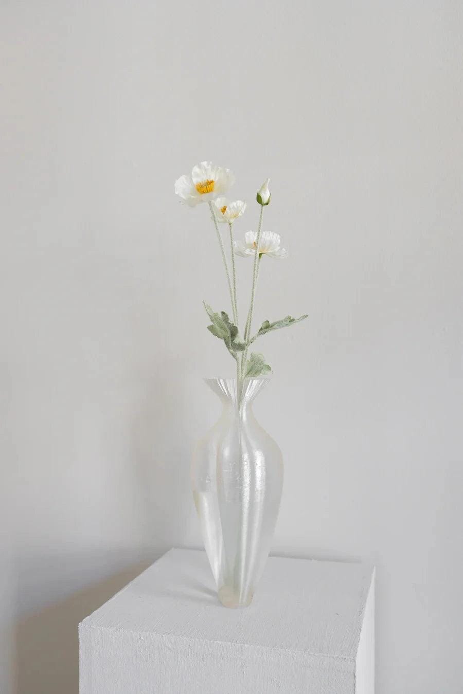 Bloom Objects - Artificial Cream Poppy 02-132 - Cream Dekoration 