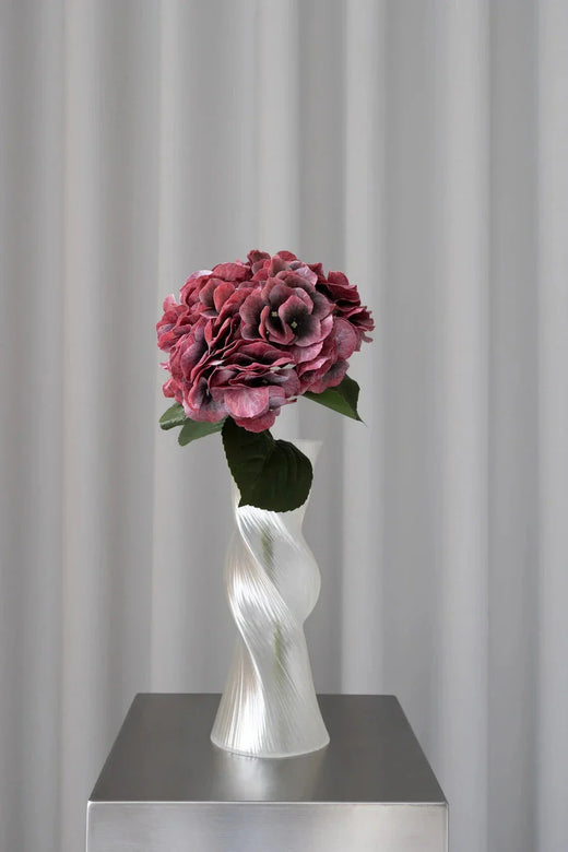 Bloom Objects - Artificial Hydrangea Red 02-196 - Red Dekoration 