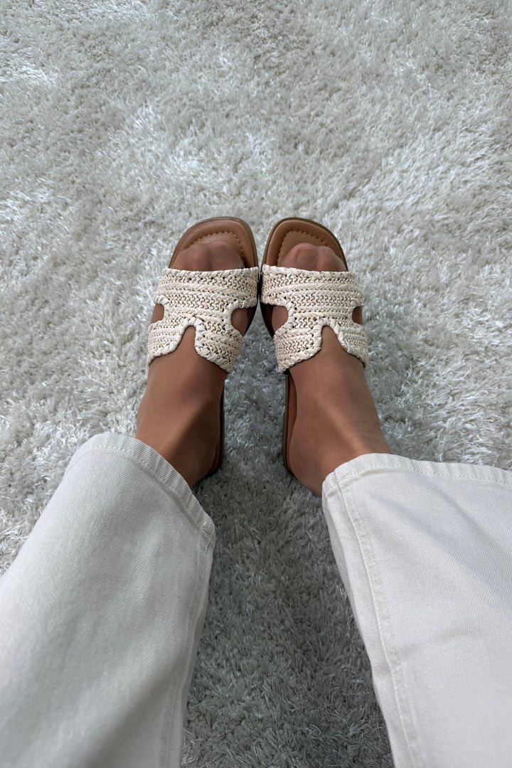 Bloom - Oriana Sandal - Beige Sandaler 