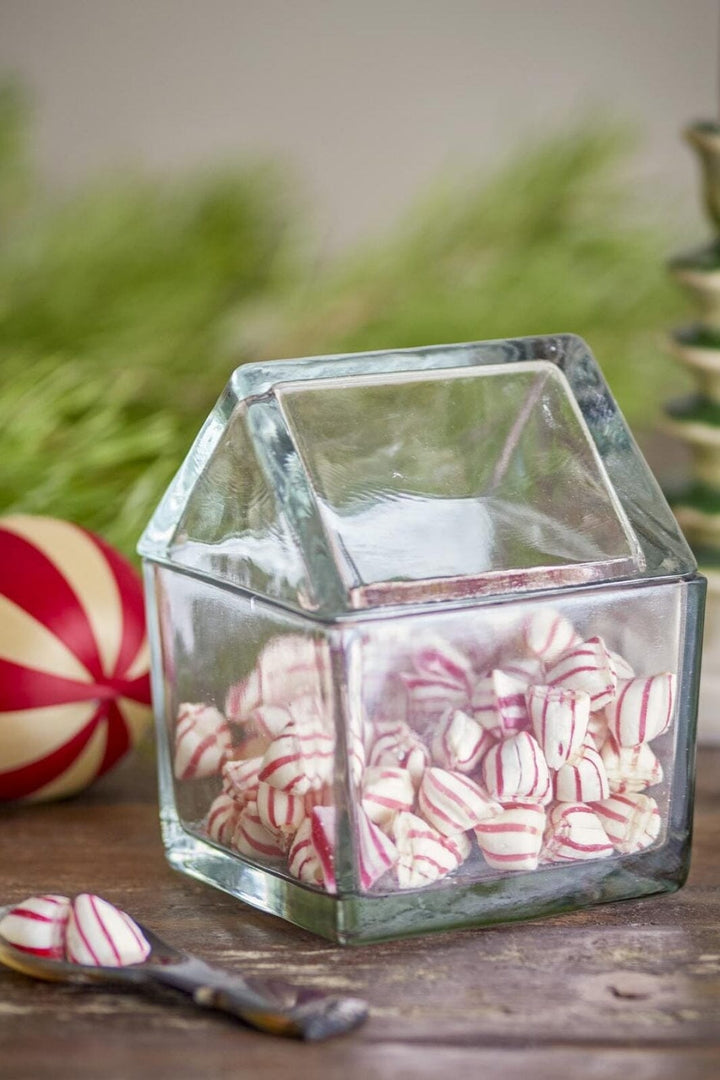 Bloomingville - Elius Krukke m/låg, Klar, Genanvendt Glas 82068544 - Clear Interiør 