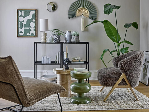Bloomingville - Jaime Vægdekoration, Grøn, Bambus 82065279 - Green