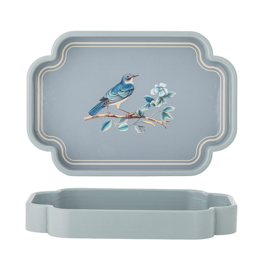 Bloomingville - Meggie Fad, Blå, MDF 82072761 - Blue