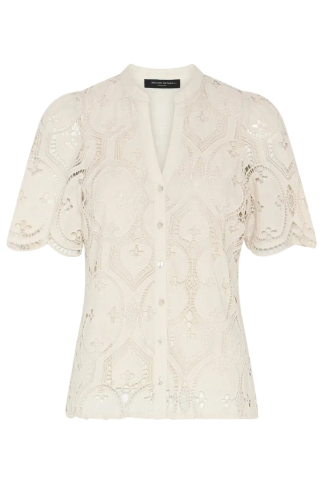 Bruuns Bazaar - Raveneabburesa Shirt BBW5030 - Vanilla Ice