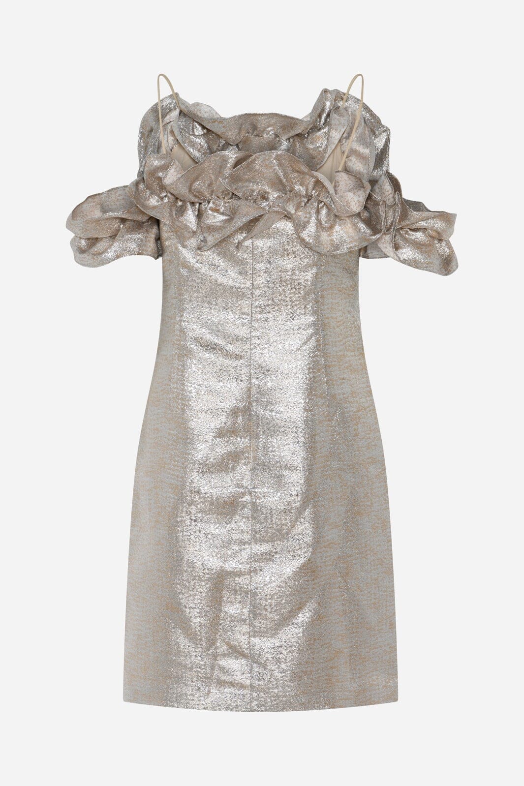 Bruuns Bazaar - Wallichiabbmartha Dress BBW4995 - Gold/Silver