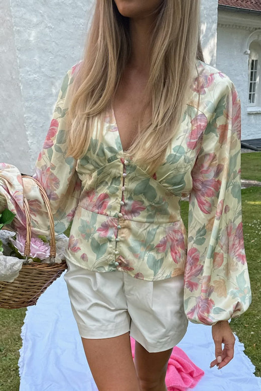 BYIC - Addyic Shirt A23946 - Pastel Garden