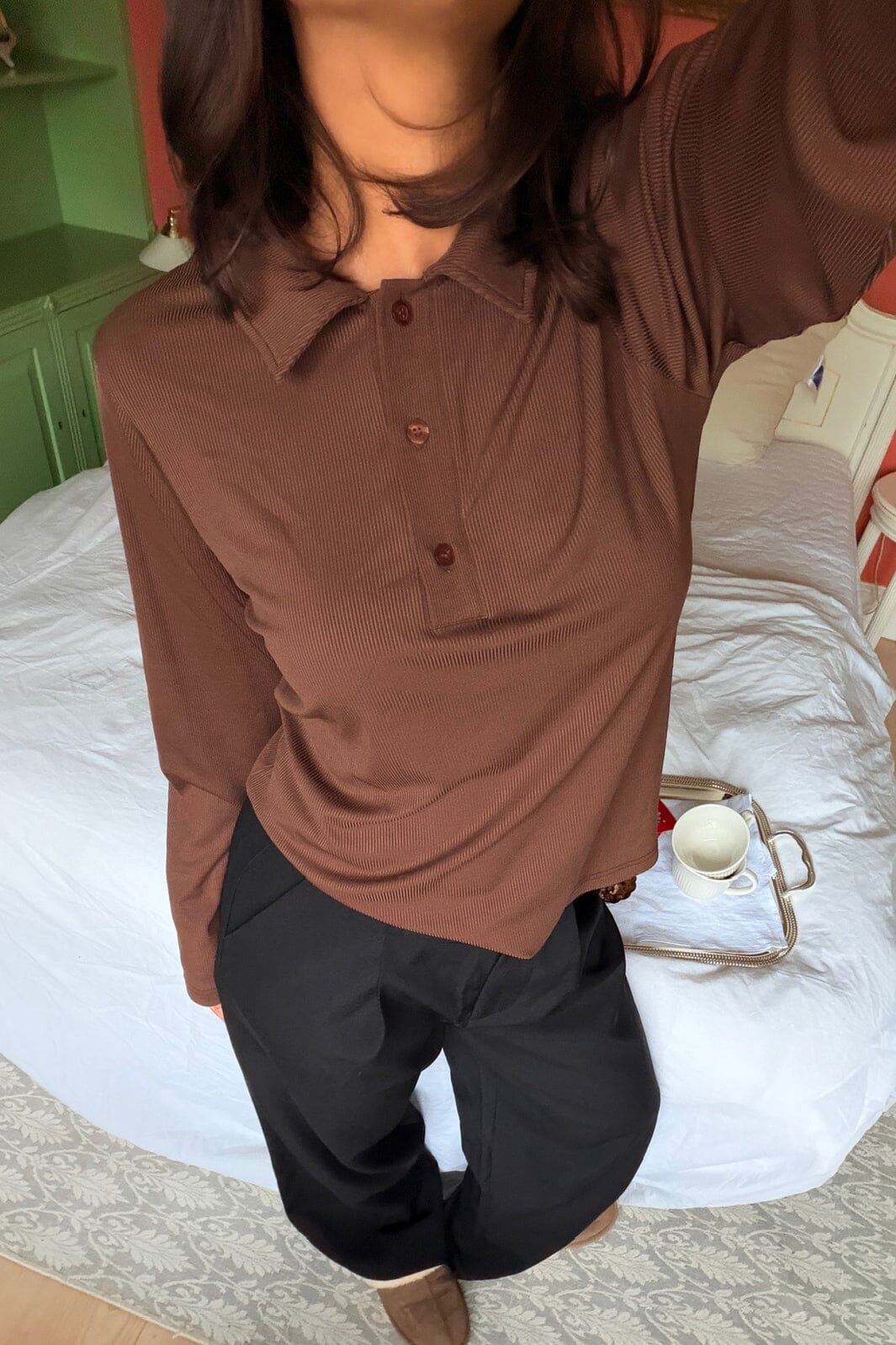 BYIC - Carlyic Polo A23765 - Dark Brown