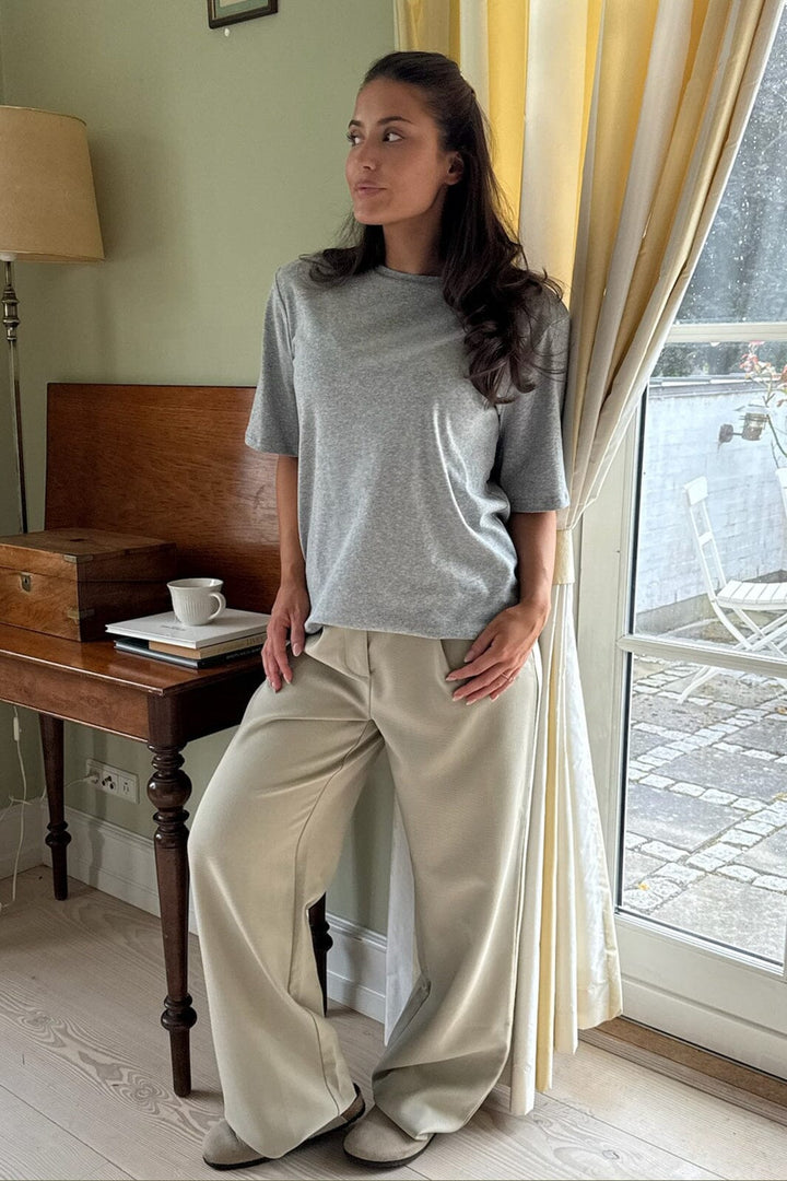 BYIC - Celinaic Pants A2351 - Dusty Beige