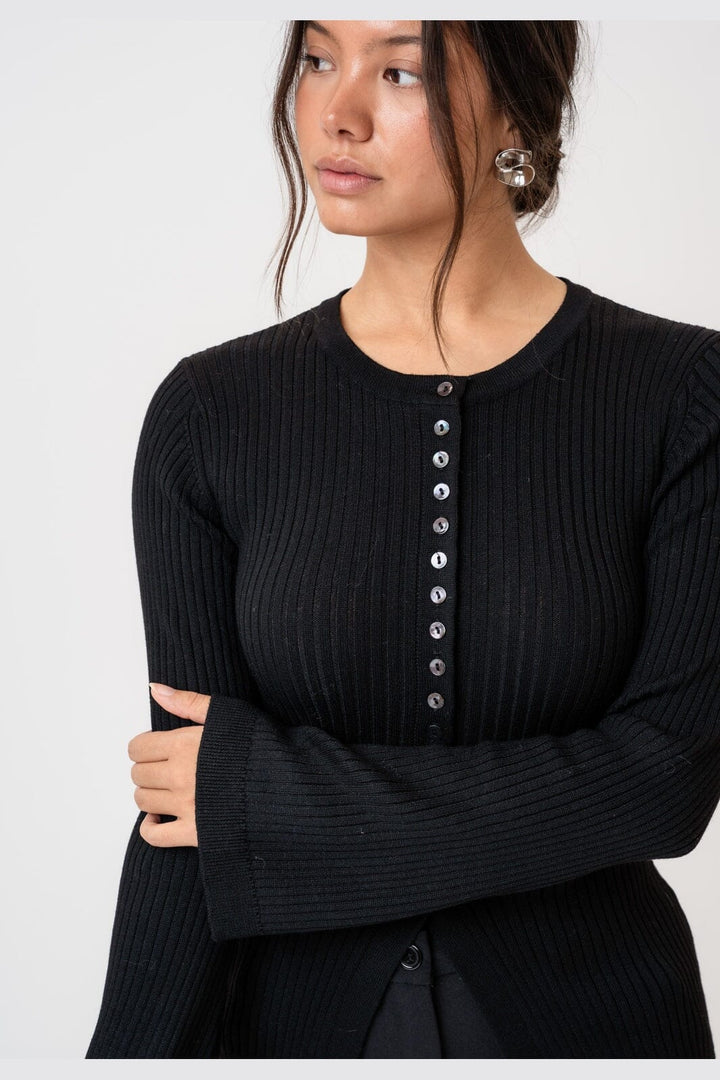BYIC - Elmaic Cardigan 1196 - Black