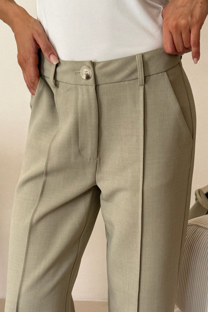 BYIC - Signatureic Press Pants A23926 - Dusty Beige