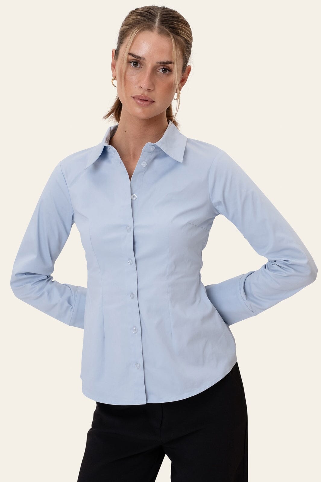 BYIC - Siljeic Shirt A25127 - Light Blue