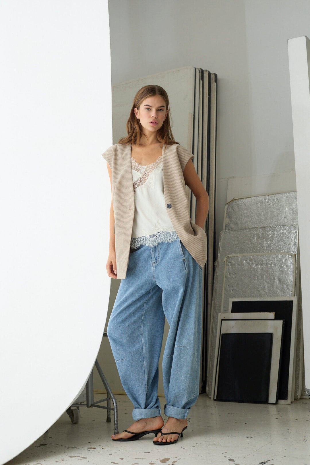 Co´Couture - Asjacc Jeans 41167 - 552 - Denim Blue Bukser 
