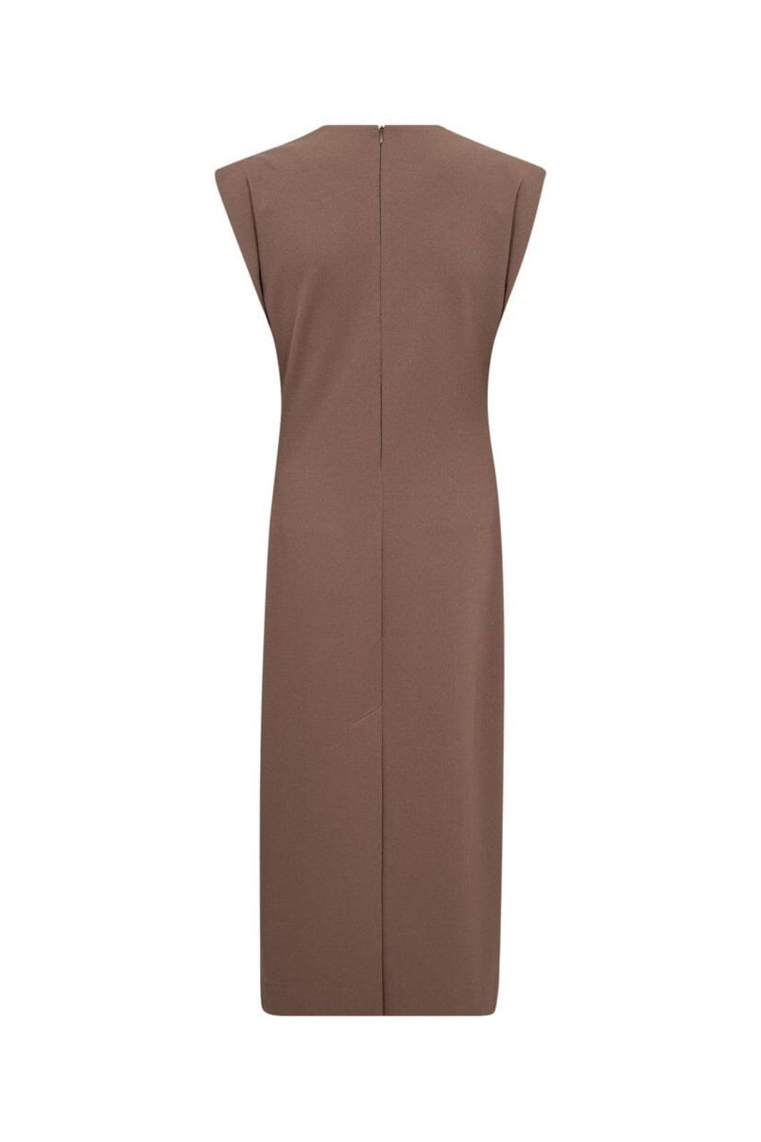 Co´Couture - Falconcc Pleat Dress 46025 - 154 - Walnut