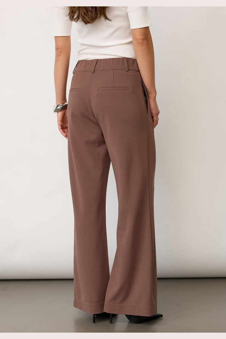 Co´Couture - Falconcc Wide Pant 41228 - 154 - Walnut