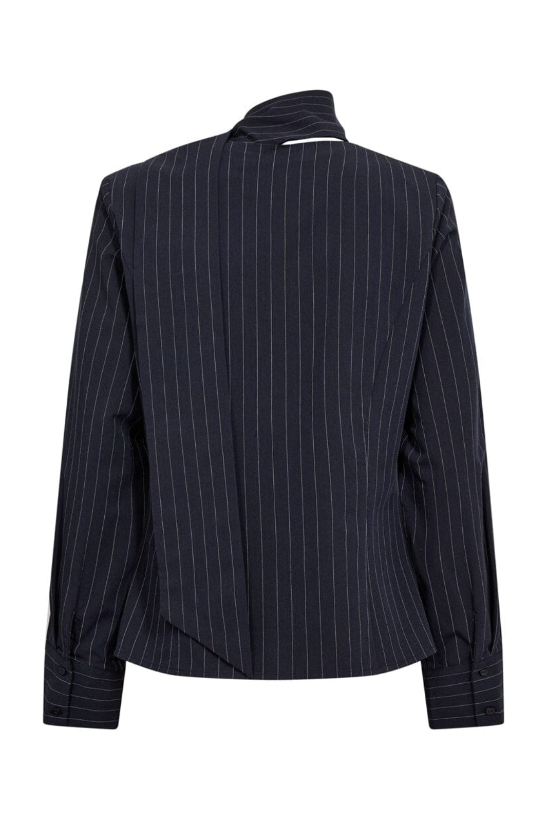 Co´Couture - Licacc Pin Scarf Shirt 500500 - 40007 - Navy