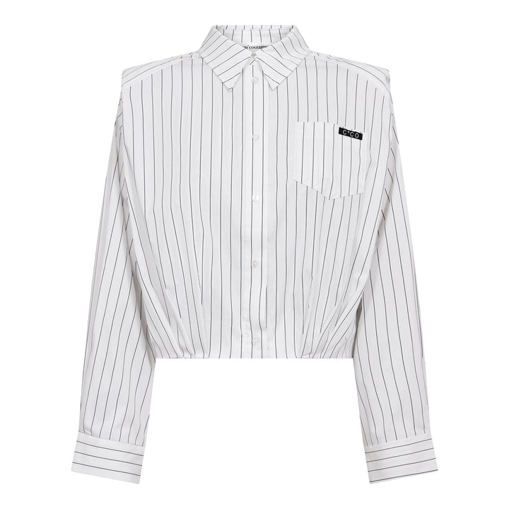 Co´Couture - Rivencc Shoulder Shirt 500629 - 10001 - White Skjorter 