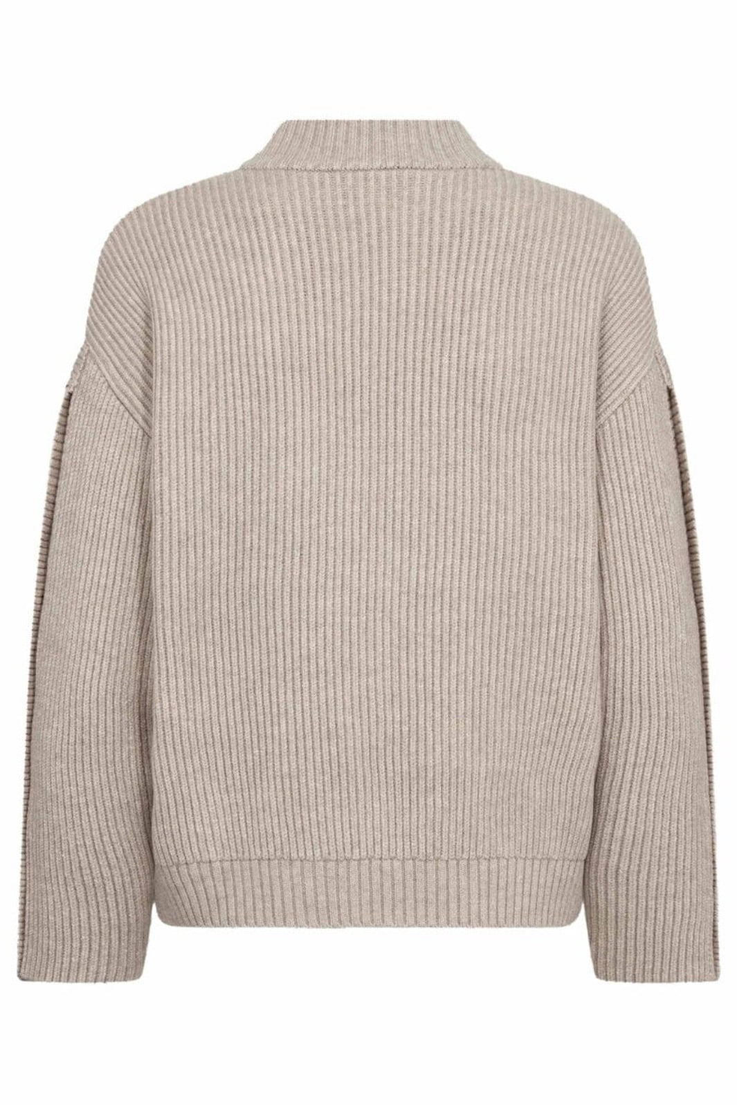 Co´Couture - Rowcc Button Sleeve Knit 500544 - 10006 - Bone