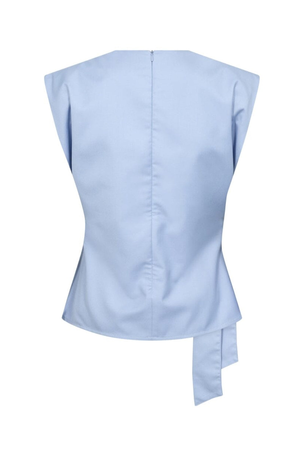 Co´Couture - Sianacc Pleat Top 45192 - 23 - Pale Blue