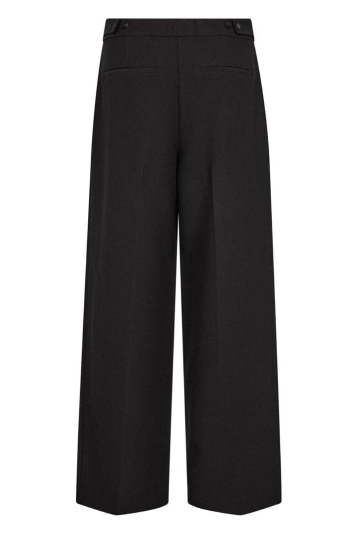 Co´Couture - Volacc New Pleat Pant 500506 - 65001 - Black