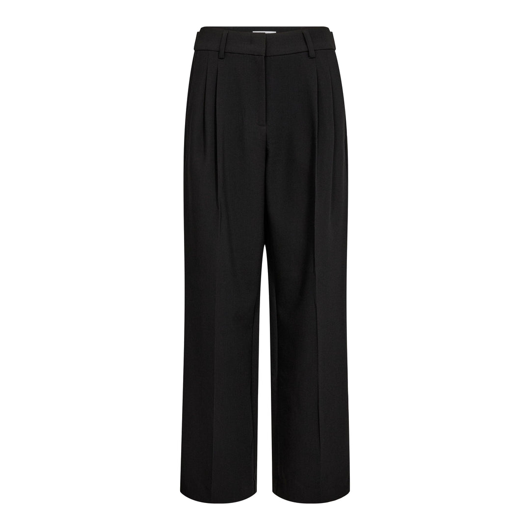 Co´Couture - Volacc New Pleat Pant 500506 - 65001 - Black Bukser 