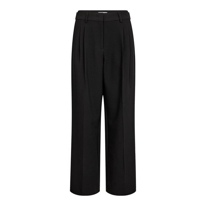 Co´Couture - Volacc New Pleat Pant 500506 - 65001 - Black Bukser 
