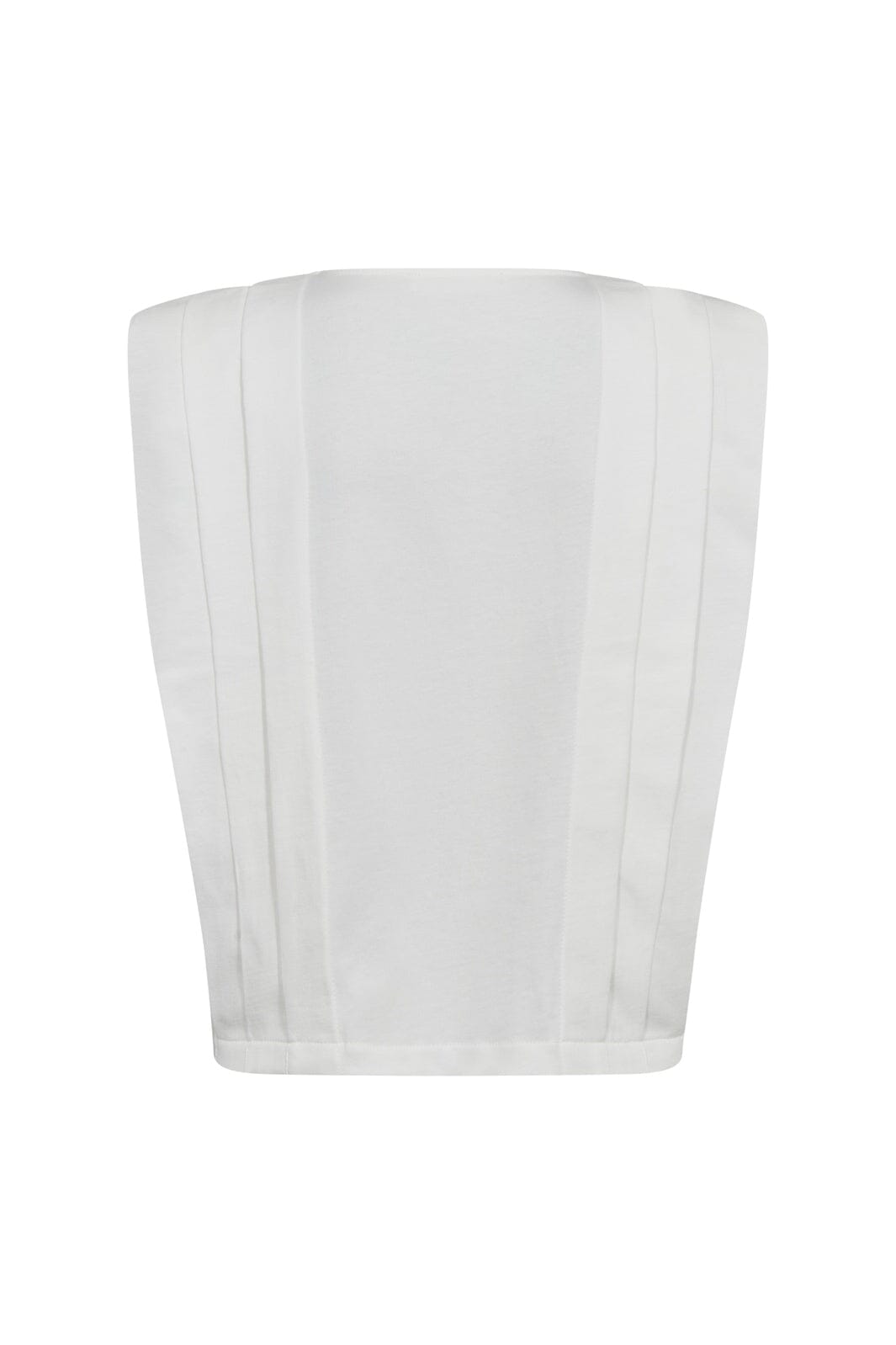 Co´Couture - Zellicc Padded Pleat Top 45151 - 4000 - White