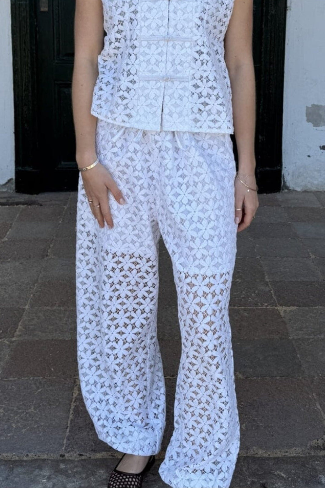 Continue - Molly Pant 15255 - 02 - White