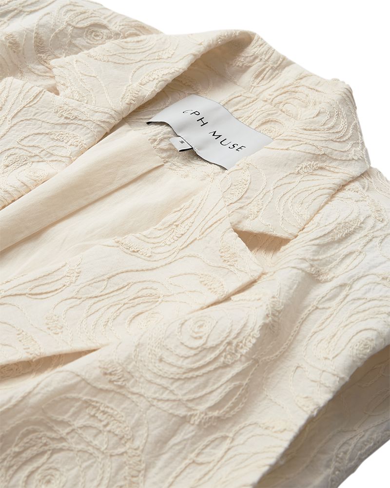 Copenhagen Muse - Cmbloomie-waistcoat 207860 - 9047 Angora Veste 