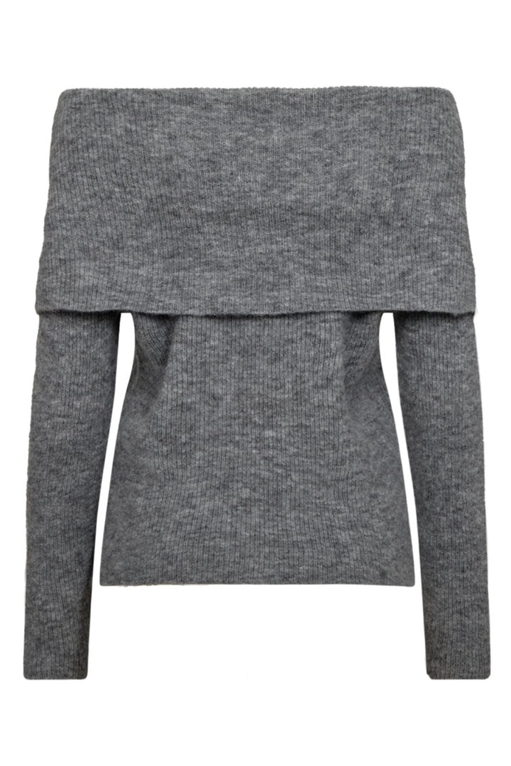 Copenhagen Muse - Cmibra-pullover 203366 - 1040 Med, Grey Melange