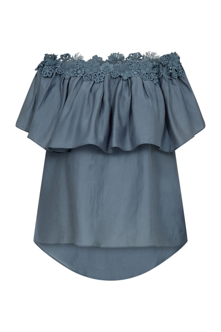 Copenhagen Muse - Cmmolly-blouse 208250 - 3160 Blue Mirage Toppe 