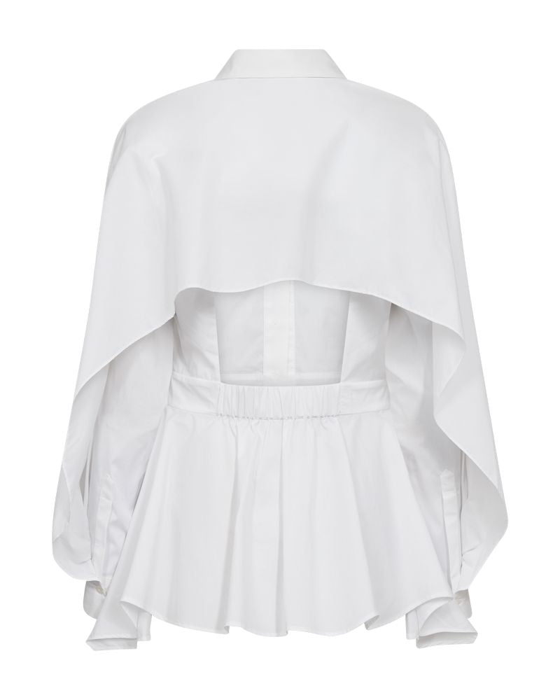 Copenhagen Muse - Cmpoppi-shirt 207923 - 1010 Bright White Skjorter 